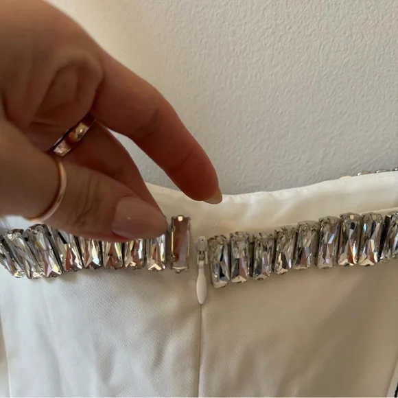 NBD Meralma Mini Dress in White - Picture 8 of 8